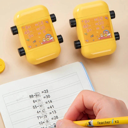 2-in-1 Reusable Math Roller Stamp