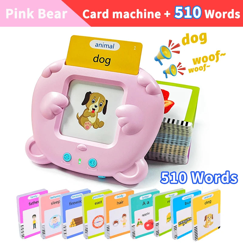Montessori Flash Card Machine