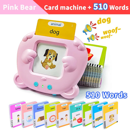 Montessori Flash Card Machine