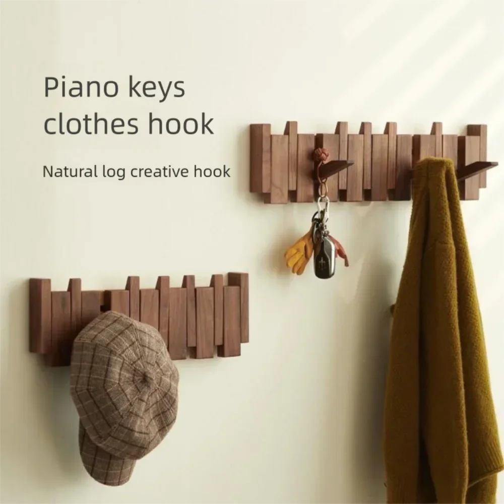 Piano Key Wall Coat Rack