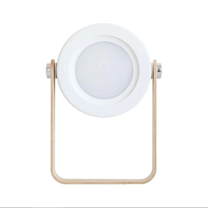 Foldable Wooden Handle Lamp