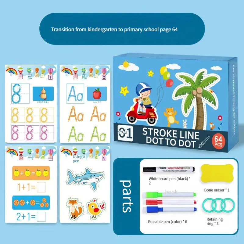 Reusable Magic Tracing Workbook