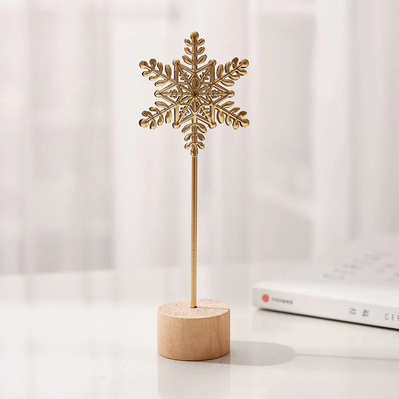 Golden Ginkgo Leaf Figurine