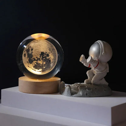 Galaxy Crystal Ball Lamp