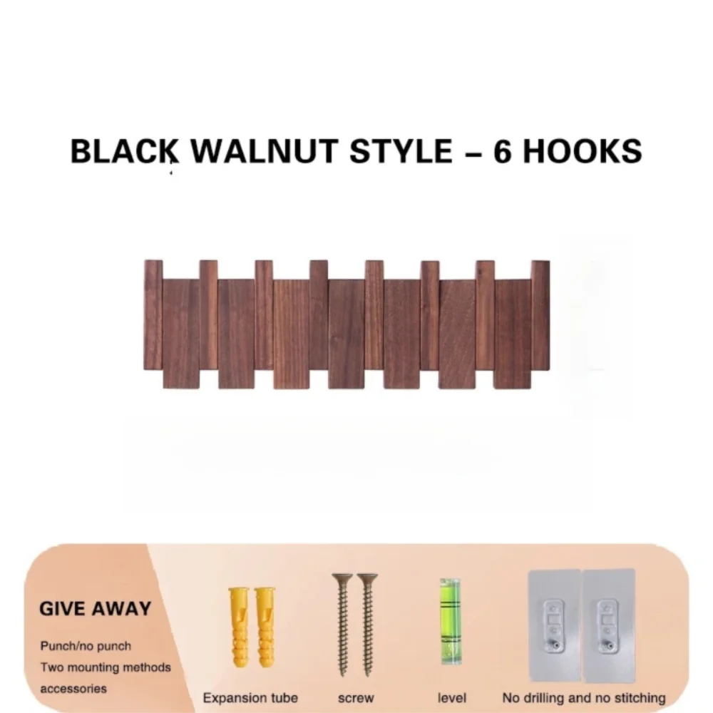 Piano Key Wall Coat Rack