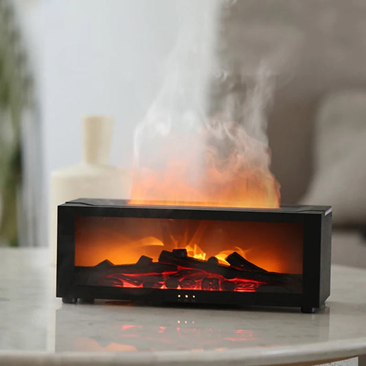 Fireplace LED Aroma Humidifier