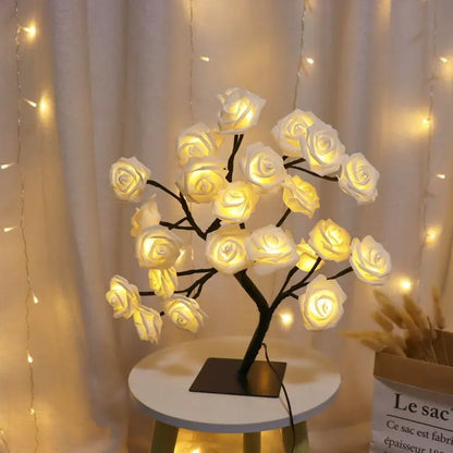 24-LED Rose Tree Lamp