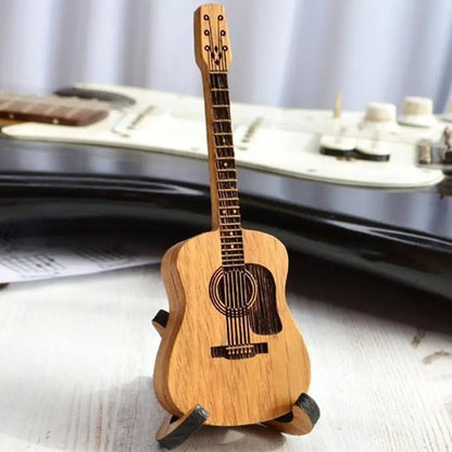 Wooden Guitar Pick Holder