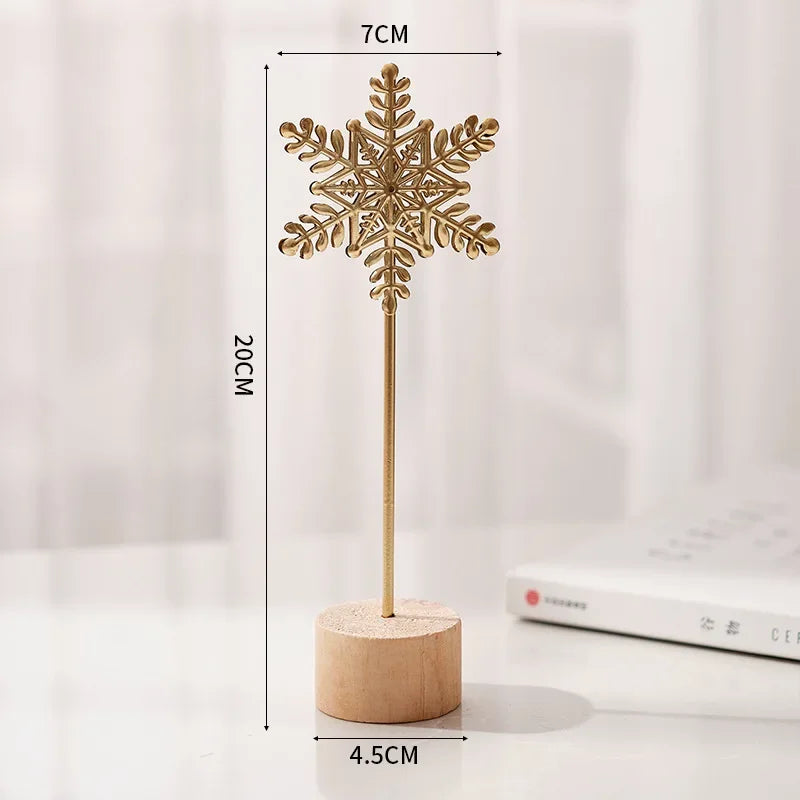 Golden Ginkgo Leaf Figurine