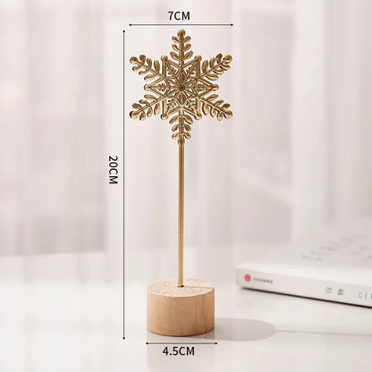 Golden Ginkgo Leaf Figurine