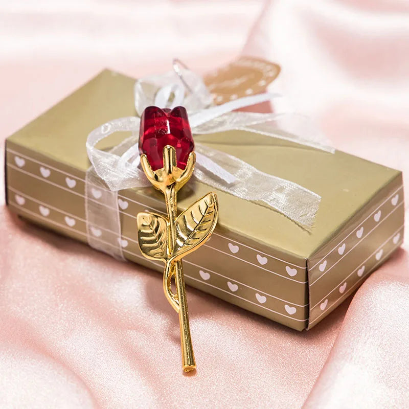 Crystal Rose Gift