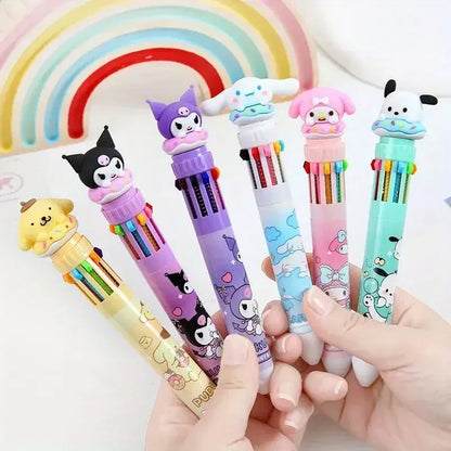 Sanrio 10-Color Gel Pen Set