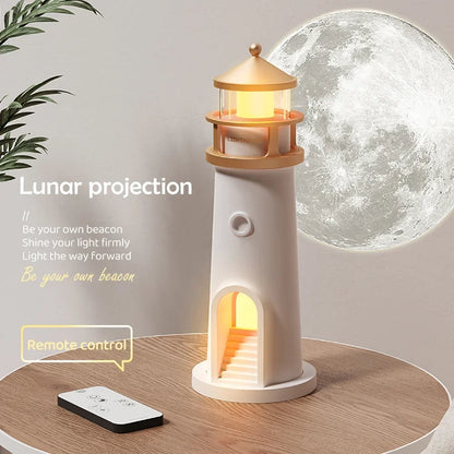 Moon Lighthouse Projection Lamp