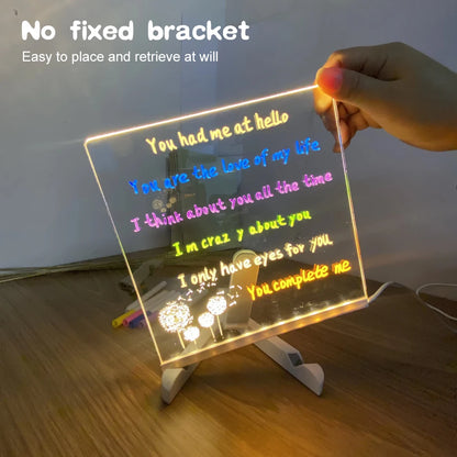 LED Light-Up Erasable Drawing Board