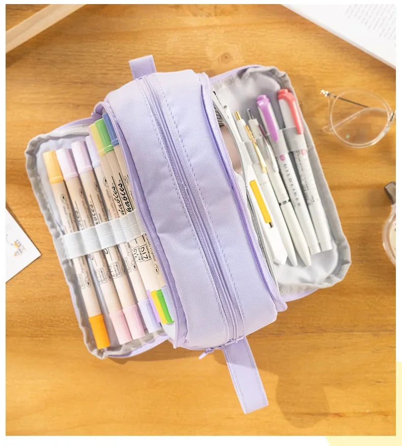 Kawaii Large Pencil Case