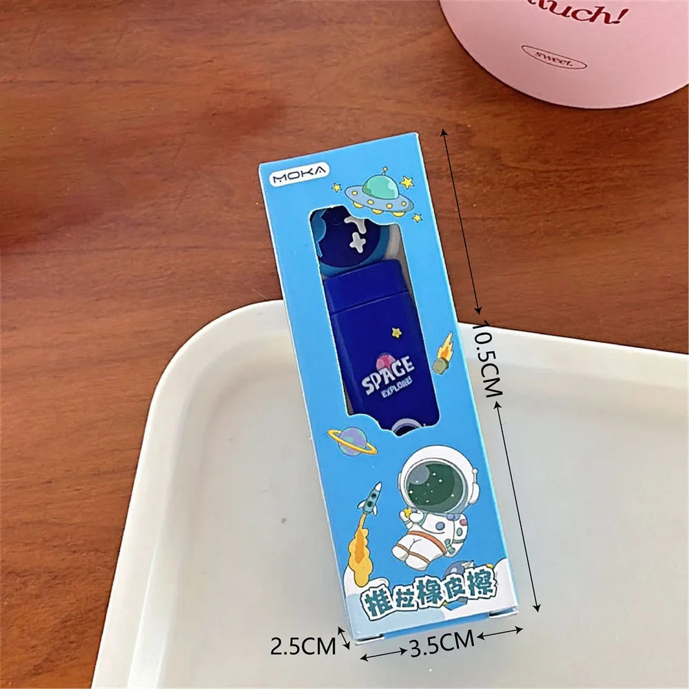 Cartoon Pet Push-Pull Eraser