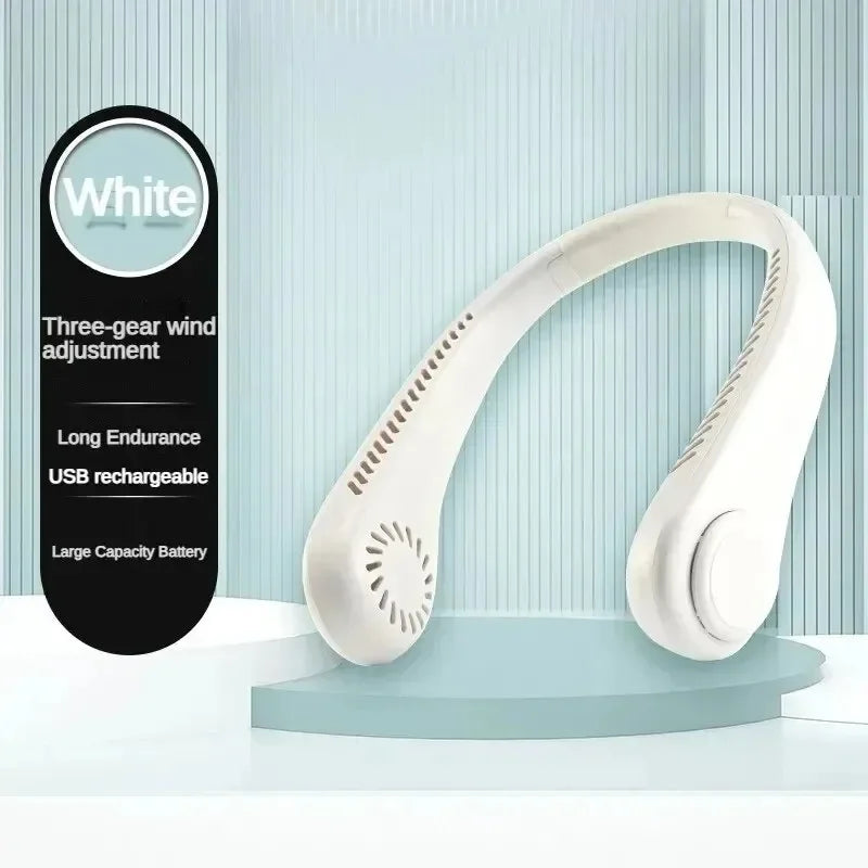 Rechargeable Bladeless Neck Fan