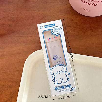 Cartoon Pet Push-Pull Eraser