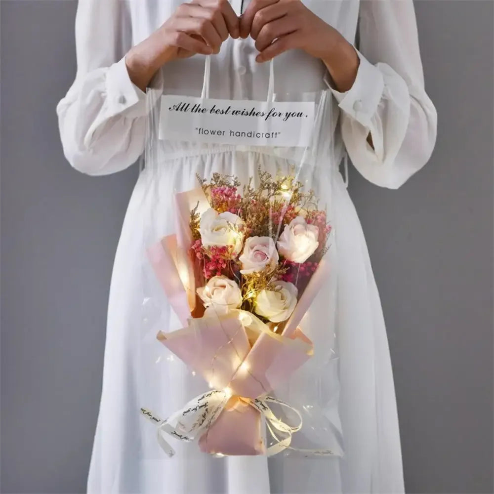 Soap Flower Gift Box Bouquet