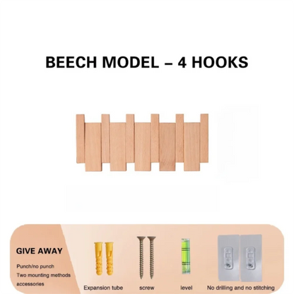 Piano Key Wall Coat Rack