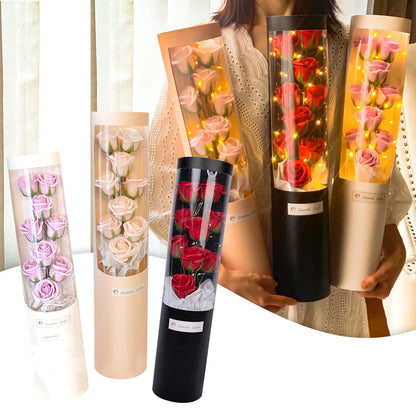 Rose Soap Bouquet Gift Box