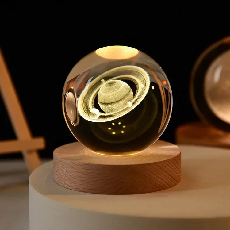 Galaxy Crystal Ball Lamp