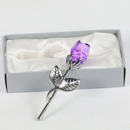 Crystal Rose Gift