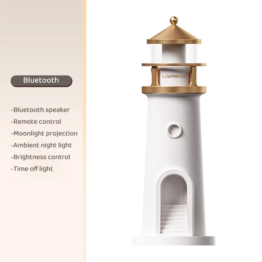 Moon Lighthouse Projection Lamp