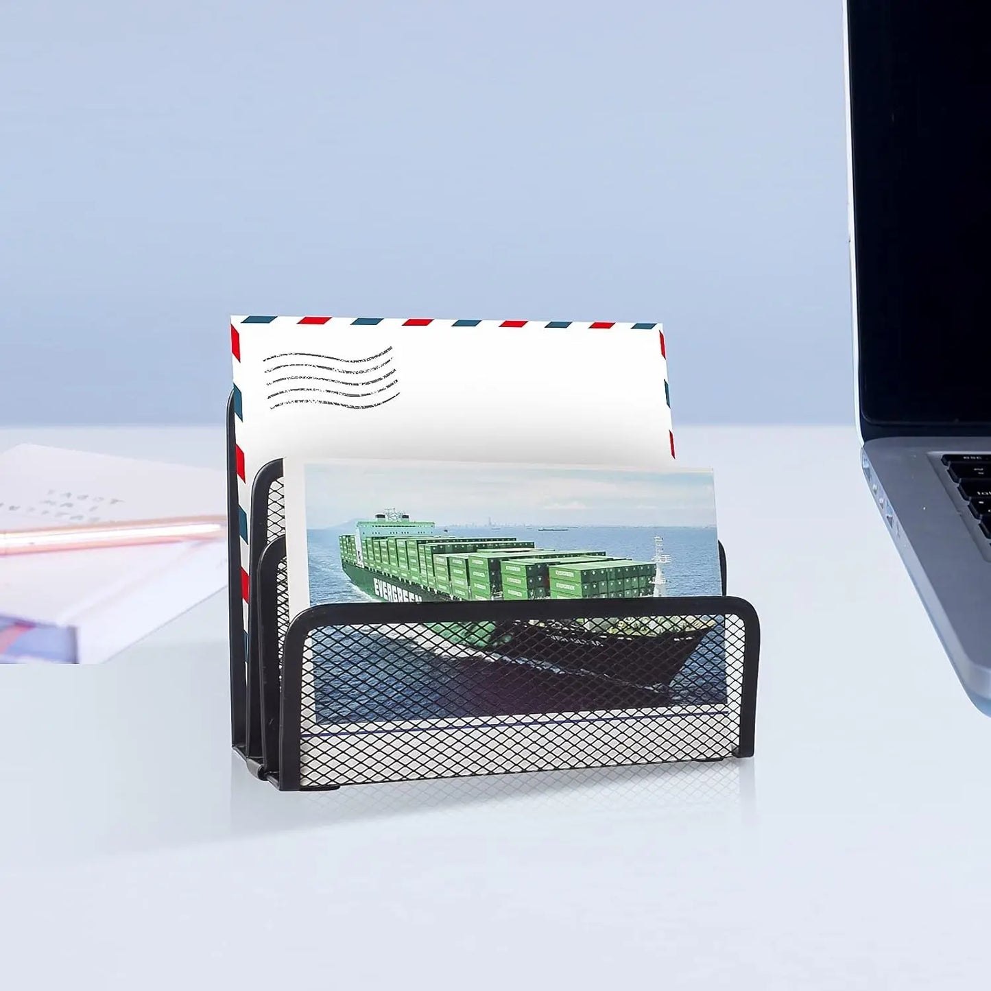 Metal Mesh Desk Folder Organizer