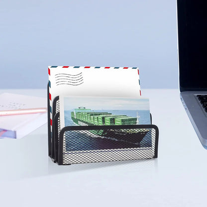 Metal Mesh Desk Folder Organizer