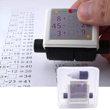 2-in-1 Reusable Math Roller Stamp