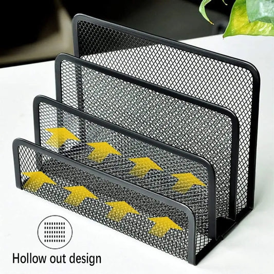 Metal Mesh Desk Folder Organizer