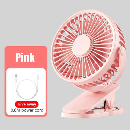 Mini Handheld USB Desk Fan