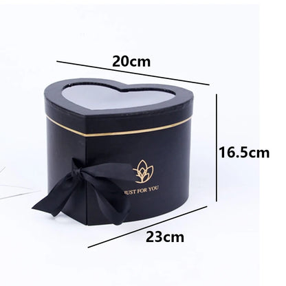 Heart-Shaped Rotating Flower Box