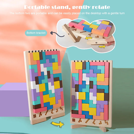 3D Russian Wooden Puzzle Game