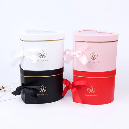 Heart-Shaped Rotating Flower Box