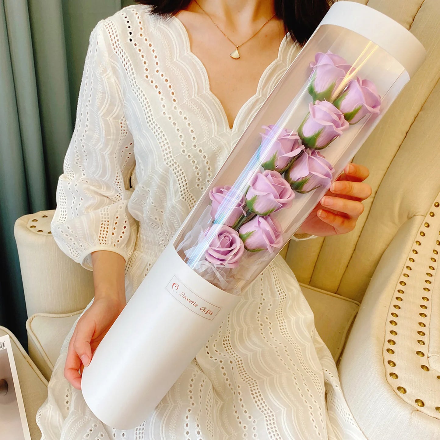 Rose Soap Bouquet Gift Box