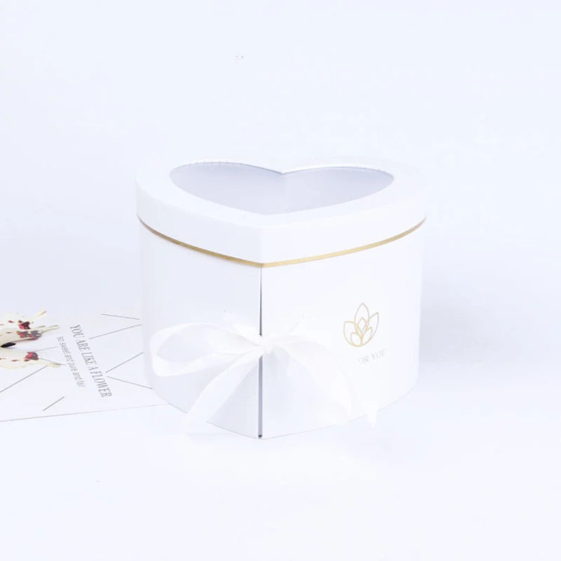 Heart-Shaped Rotating Flower Box