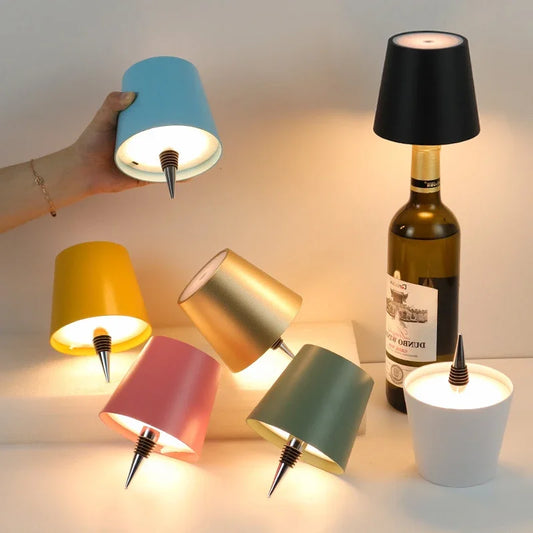 Wireless LED Bottle Lamp