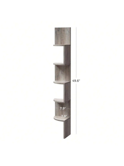 Home Office Corner Storage Shelf