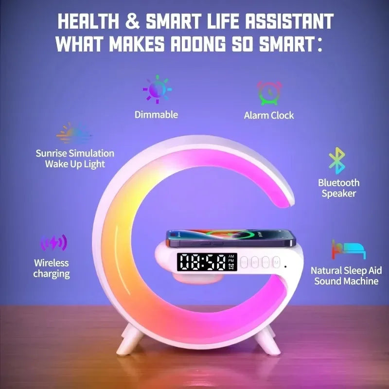 5.9" Wireless Charger Speaker