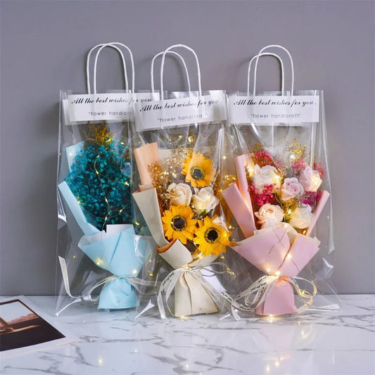 Soap Flower Gift Box Bouquet
