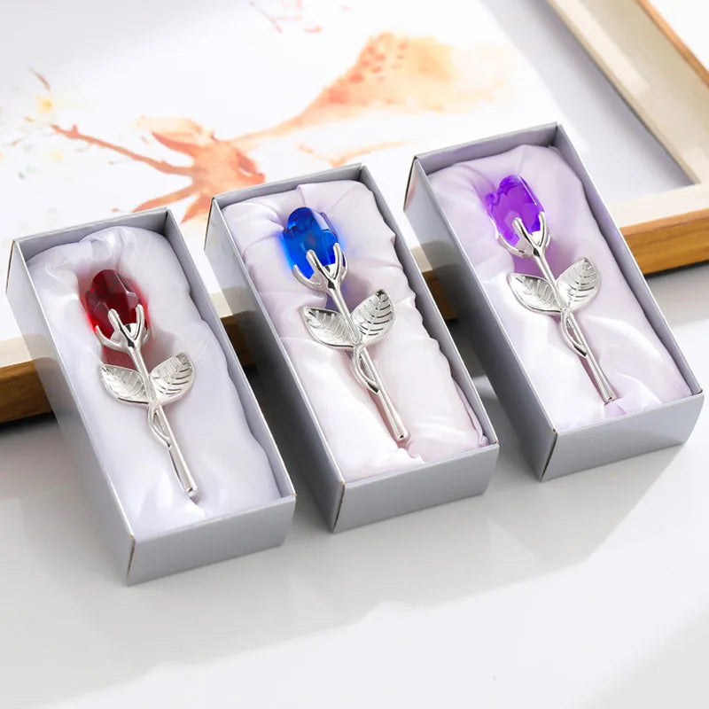 Crystal Rose Gift