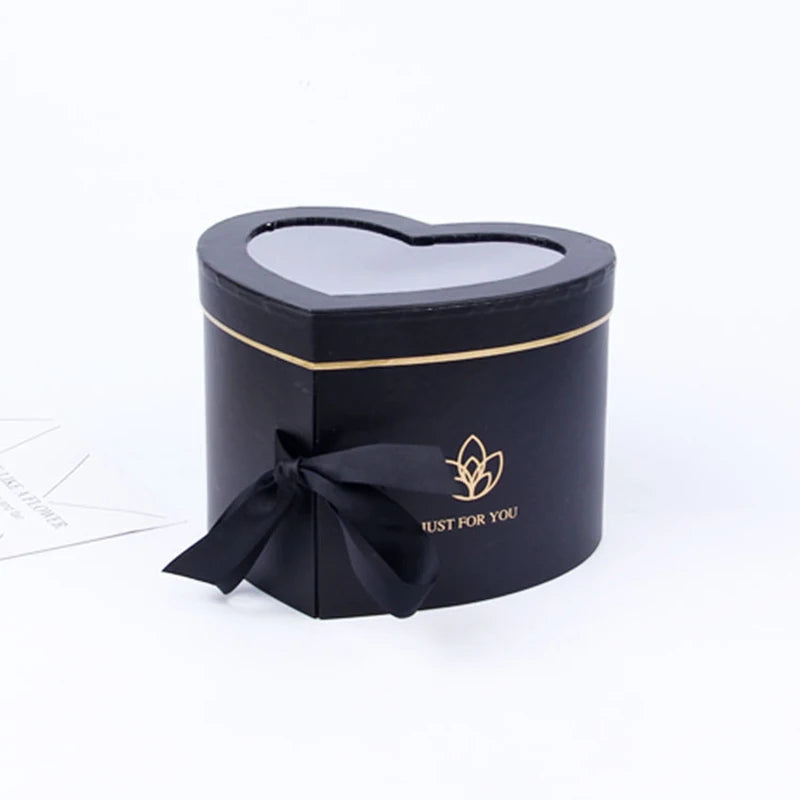 Heart-Shaped Rotating Flower Box