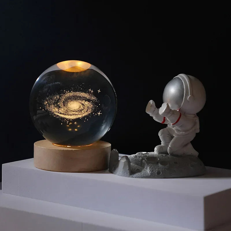 Galaxy Crystal Ball Lamp