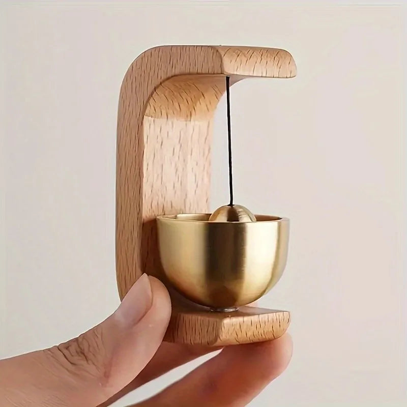 Brass Magnetic Doorbell Chime
