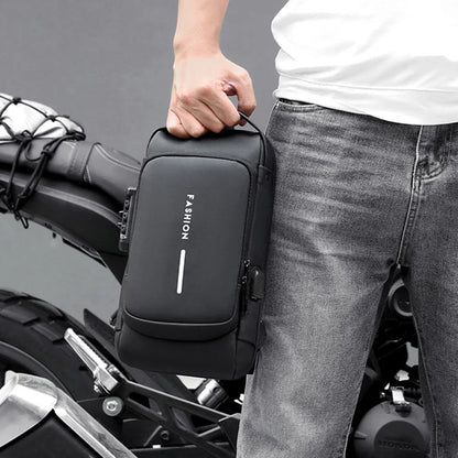 Men's Anti-Theft USB Shoulder Bag