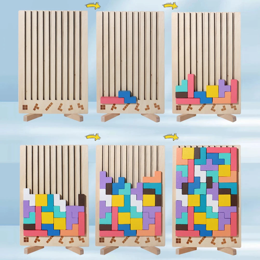 3D Russian Wooden Puzzle Game
