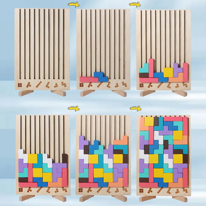 3D Russian Wooden Puzzle Game