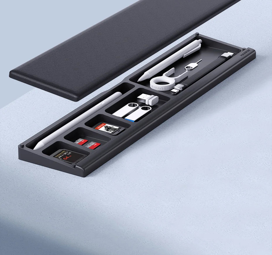Keyboard Wrist Pad with Storage Box